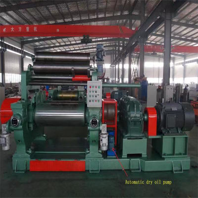 XK-560 Rubber Mixing Mill Machine 90Kw Open Mill Rubber Mixing