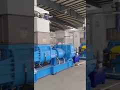 Çift Hidrolik Basınçlı Kapaklı Kauçuk Yoğurma Makinesi